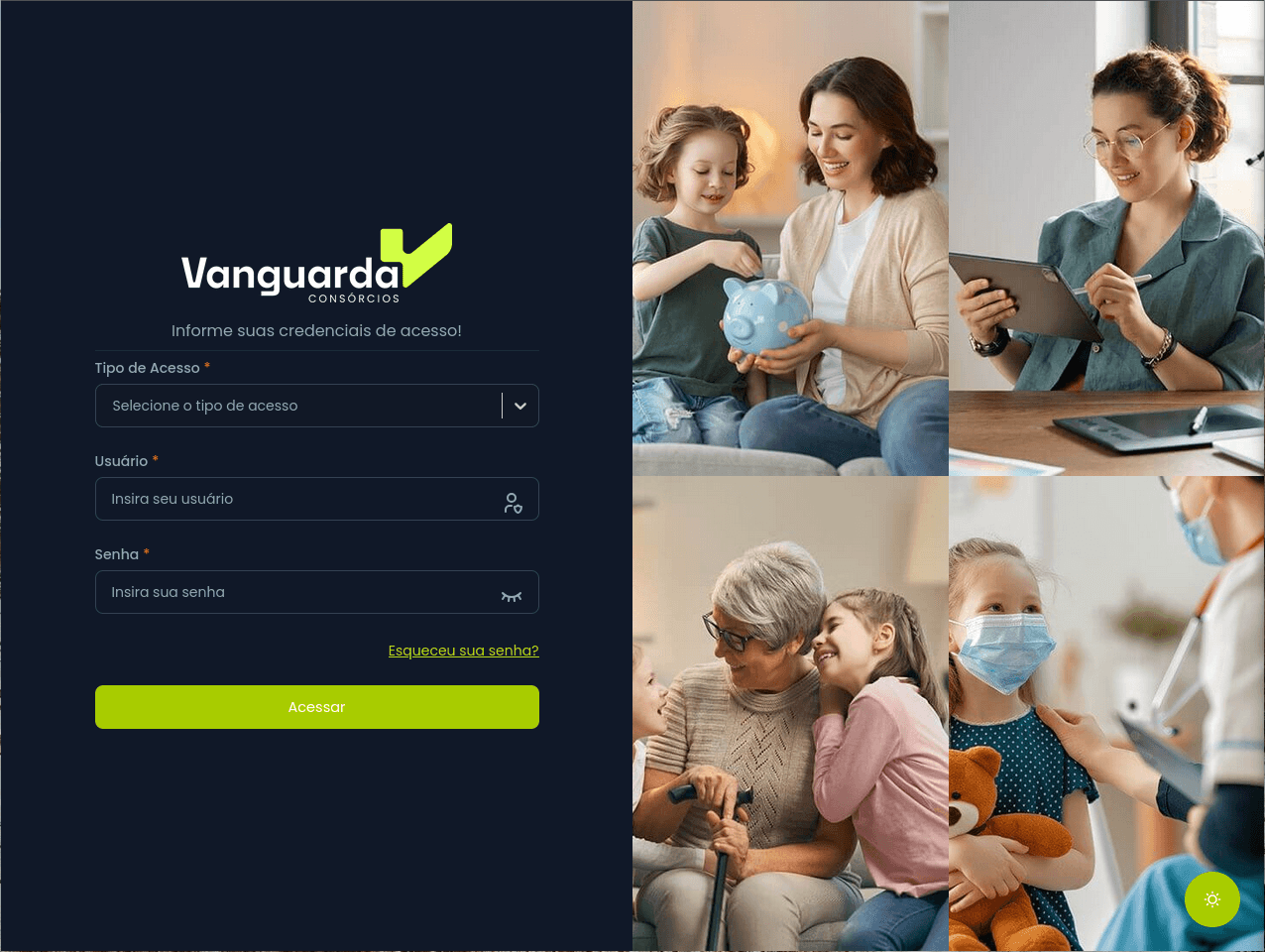 Vanguarda Seller Service Center